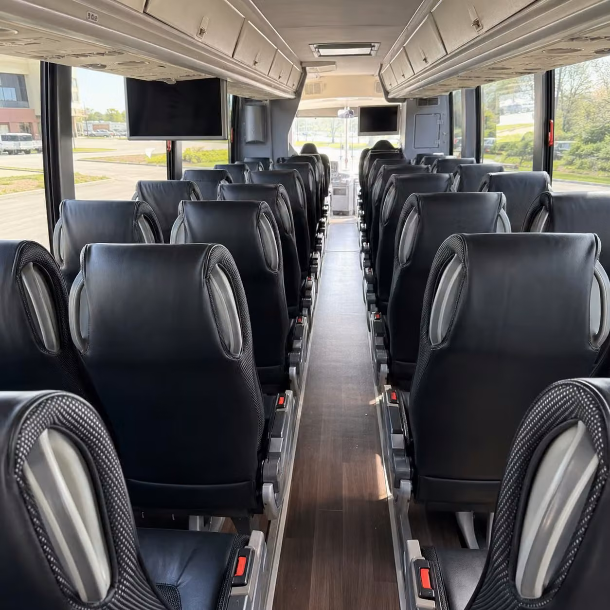 peoria charter bus interior gallery