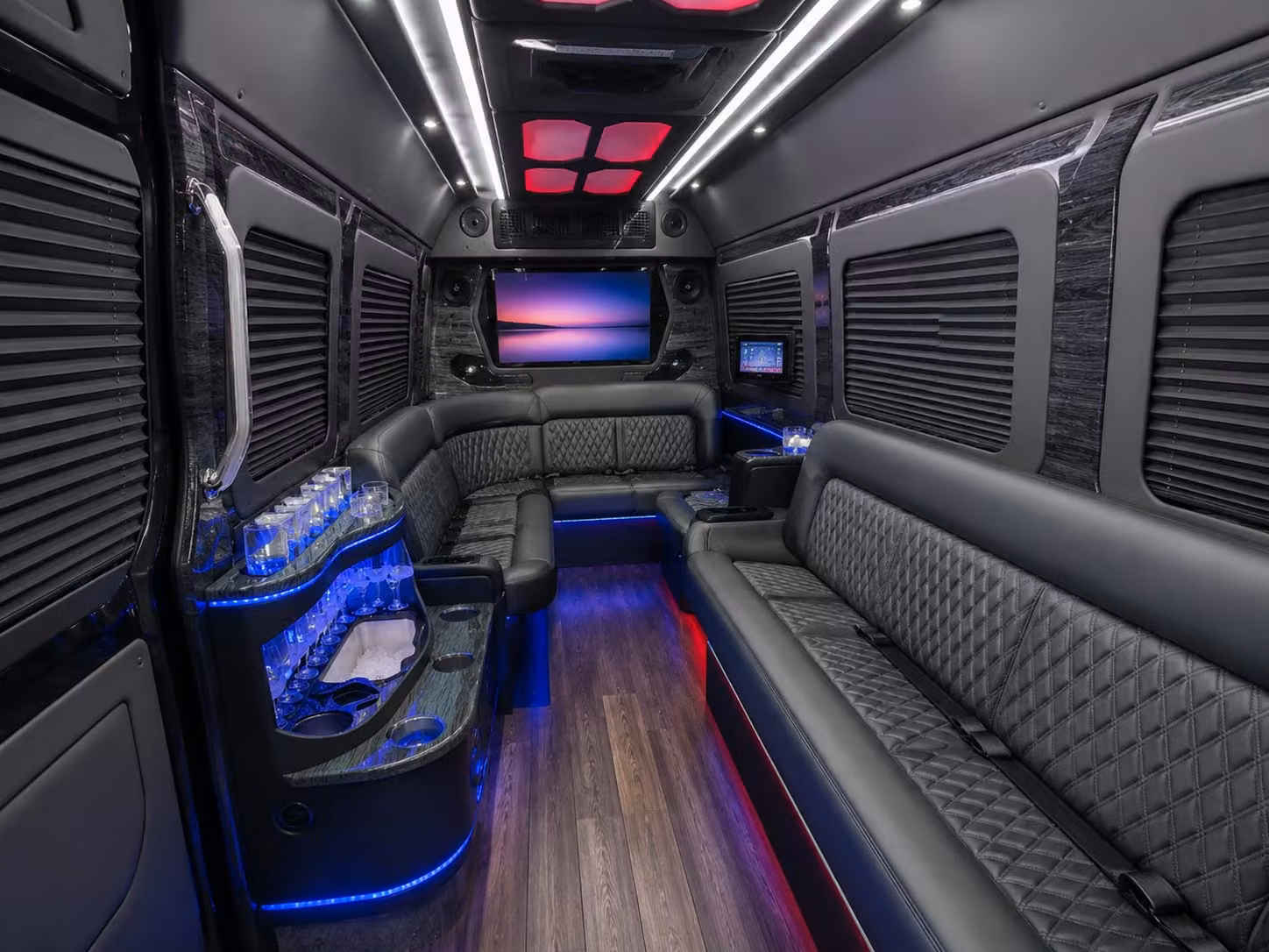 sprinter limousine inside