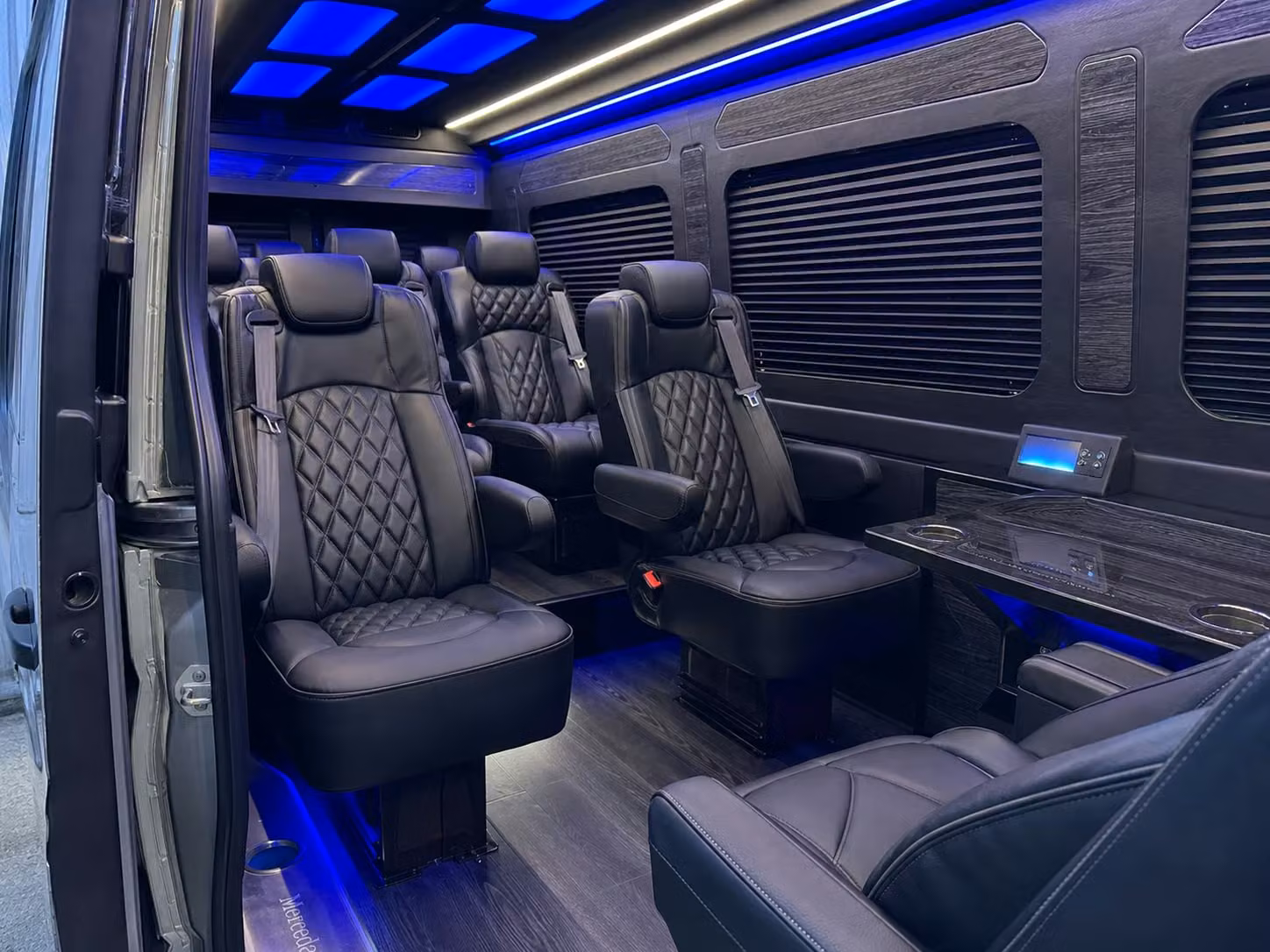 sprinter van transportation for groups and events across peoria